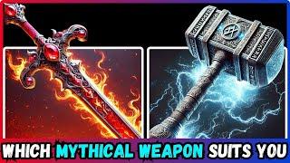  Which MYTHICAL WEAPON Suits You? ️ Fun Personality Adventure!‍️