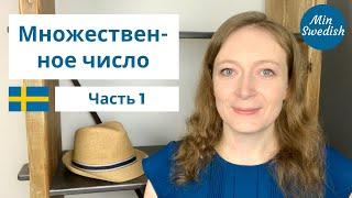 Множественное число существительного. Шведский язык. Часть 1 | MinSwedish