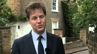 Nick Clegg pays tribute to Charles Kennedy