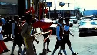 Saint Anthony's procession in Thunder Bay, Ontario Canada, in the year 1976.