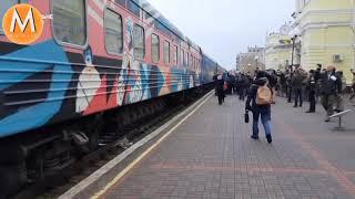 Historical event. Ukrzaliznytsya sent the first train from Kyiv to Kherson.