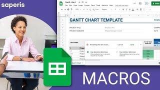 Google Sheets Macros - A detailed tutorial