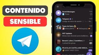 Cómo ver Contenido Sensible en Telegram (en iPhone)