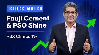 KSE-100 Climbs 1% as Energy and Cement Stocks Surge Ahead | Stock Watch | Nukta