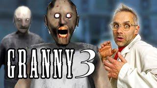 ТЫ НЕ СПАСЕШЬСЯ ОТ ГРЕННИ 3! ДОКТОР ЗЛЮ ИГРАЕТ В GRANNY 3 - СТРАШИЛКА БАБКА ГРЕННИ - НОВАЯ ИГРА!