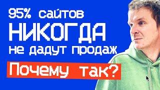 Главная ОШИБКА при создании сайта ️ КРЕАТИВ или РЕЗУЛЬТАТ? #сайт #предприниматель #бизнес