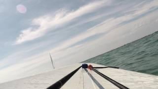 Laser sailing Tawas Bay