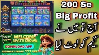 New Game Update | Big Win Game| New 3Patti Crown Game| New Slots Game | Real Bingo Trick