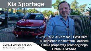 Kia Sportage [1.6 T-GDI 210KM 6AT FWD] Businessline z pakietami + kilka PROPOZYCJI FINANSOWANIA