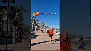 FUENGIROLA  Beach Promenade Walking Tour, Spain, Costa del Sol ️ #travel #summer #holiday