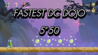 Rayman Legends Fastest Dojo Speed Ever in 5”50!!! + Some Dojo Rooms WR/Tie