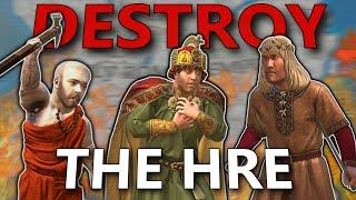 We DESTROYED The Holy Roman Empire in Crusader Kings 3 Multiplayer