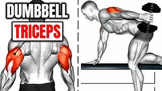 5 Dumbbell Triceps Exercises| How To Build Bigger Triceps?