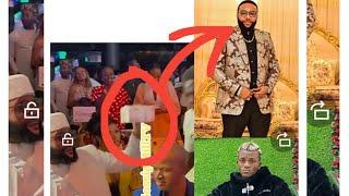 Billionaire E Money Sprays Bundles Of Dollars On Portable At Ay Live Show In Lagos