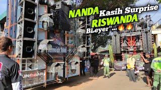 NANDA kasih Kejutan Masuk Lapangan Sambil Bleyer" di Hadapan Riswanda & KF PRO plus icip" Panggung