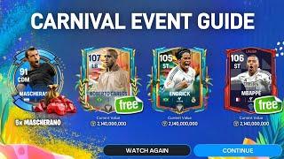 FREE CARNIVAL GUIDE!! HOW TO GET 107 OVR ROBERTO CARLOS FC MOBILE 25 | POTM & RAMADAN FC MOBILE!