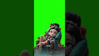 動畫CG#green#screen#特效 #綠幕 #cute #合成 #動畫 #funny #素材