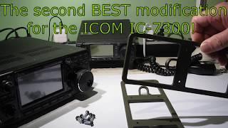 the SECOND BEST modification for the ICOM IC-7300