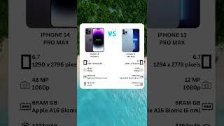 iPHONE 13 14 PRO MAX Vs iPHONE 14 PRO MAX