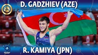 Dzhabrail Gadzhiev (AZE) vs Ryunosuke Kamiya (JPN) - Final // U20 World Championships 2022