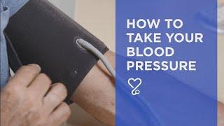 How To Take Blood Pressure Correctly