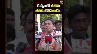 #shorts కుప్పం లో తరిమి తరిమి కొడతారు || MLA Roja Talking About Chandrababu & Lokesh || BIG TV