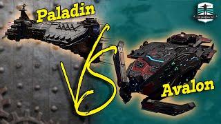 NEW Mothership Avalon vs Paladin - War Robots Comparison