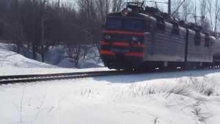 ГЖД ВЛ80С-1266 С Грузовым поездом