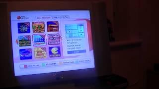 Early Sky Plus Box in 2013 - some of the games in interactive SKY GAMES section