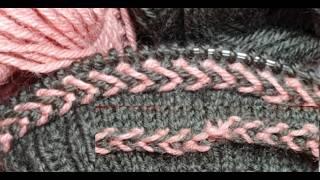 The perfect Latvian braid I Combining rows