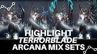 HIGHLIGHT TERRORBLADE (CREATOR'S LIGHT) ARCANA MIX SET (FRACTAL HORNS OF INNER ABYSM) WITH IMMORTALS