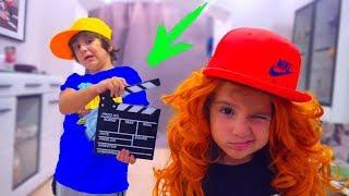 Камиль САМ СНЯЛ ФИЛЬМ! Аминка СИЛЬНО РАЗОЗЛИЛАСЬ! Для Детей kids children