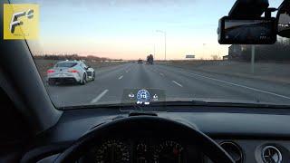 POV Drive with Heads Up Display upgrade for car - HUDWAY Drive 1st person driving