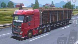 Most Powerful Truck Vs Log Trailer ! Truckers Of Europe 3 | Mobile Gameplay
