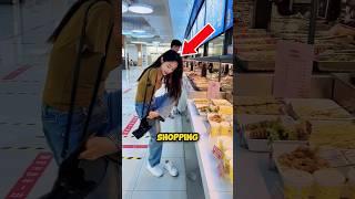 Disabled Girl Goes Shopping 