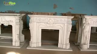 Thousands of High Quality Marble Fireplace Designs from You Fine Art Sculpture on Sale