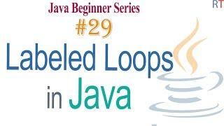 Java-29- Labeled Loops in Java | Loops in Java