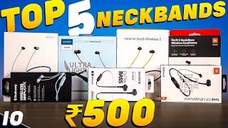 Best Neckbands Under ₹500 In 2024Ultimate Top 5 Neckband Under 5002024!