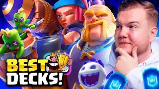 TOP 3 BEST DOUBLE EVOLUTION TOURNAMENT DECKS IN CLASH ROYALE!