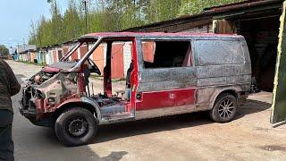 Подготовка к покраске Ч.1 Vw T4