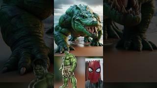 Superheroes but crocodile  Marvel & DC-All Characters #marvel #avengers#shorts