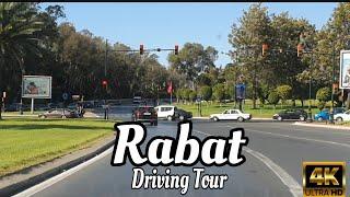 Rabat, Morocco Driving Tour January 2025 4k HDR Rabat Drive | Rabat 4k