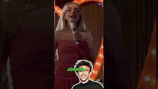 Sabrina Carpenter STUNNED After Hearing “Joshua” in the Crowd  #shorts