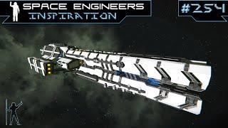 Space Engineers Inspiration - E254: Htagara RD3 Cruiser, Revan 1-1-5 Railgun, & Igneous Cruiser