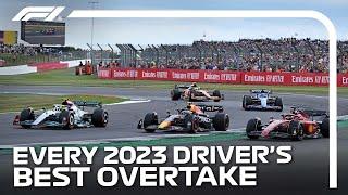 Every 2023 F1 Driver's Best Overtake