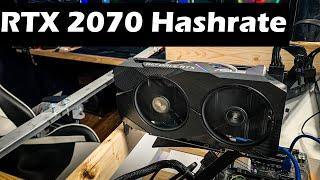 ASUS Dual RTX 2070 Hashrate mining Ethereum