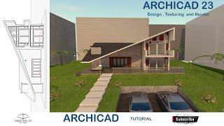 Archicad 24 Tutorial Design, Texturing and Rendering