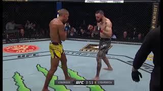 I added windows shutdown sound effect on Barbosa's KO on Shane Burgos