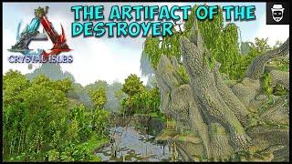 ARK Crystal Isles Artifact Of The Destroyer Location