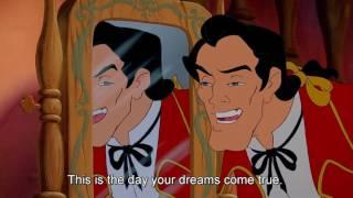 Beauty and the beast Gaston Scene